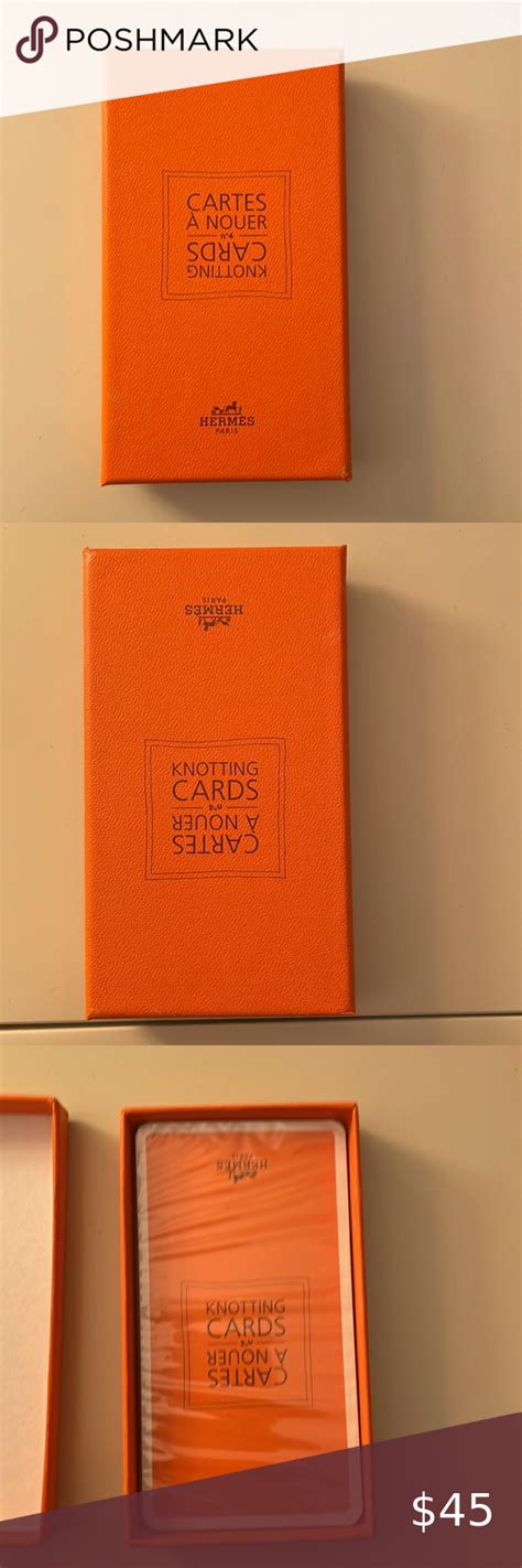 hermes ecard|Hermes knotting cards.